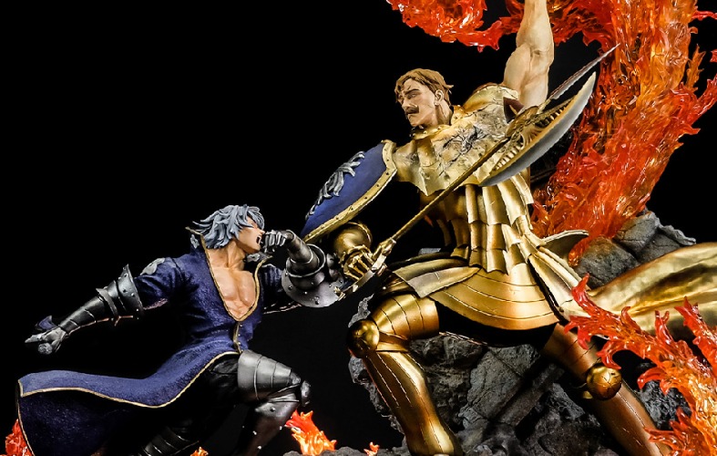 Seven Deadly Sins - Escanor vs Estarossa Elite Fandom Statue | IN STOCK