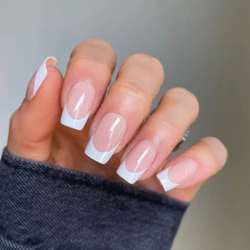 French Nail Manicure