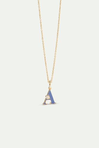 Letter A pendant necklace | Default Title