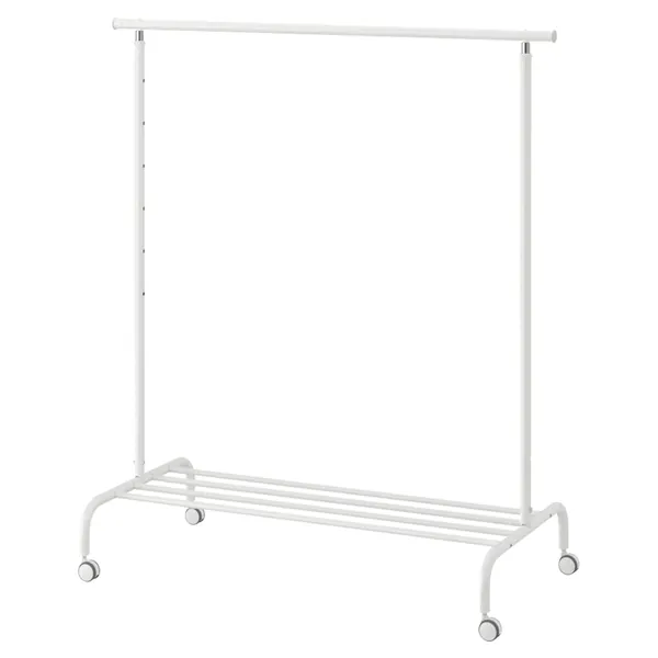 RIGGA Clothes rack - white