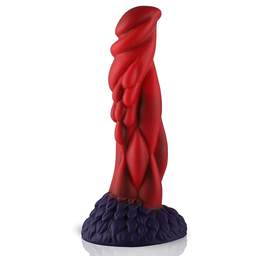 Realistic Silicone Dildo-Beleala, Wildolo 8.20" Dildo with Suction Cup for Hands- Free Play, Flexible Fantasy Toy, Adult Sex Toy