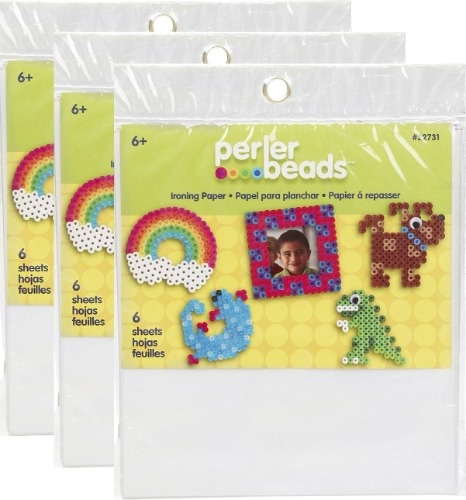 Perler Fun Fusion Ironing Paper 6/Pkg- (3 pack) - 
