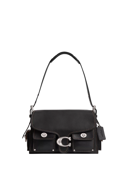 Coach Leather Cargo Tabby Shoulder Bag