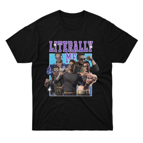 T-Shirt Johnny Unisex Cage Girl is Boy Literally Family Me Friend Gift for Men Women Sleeve Multicoloured