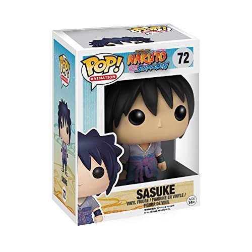 Funko POP! Animation: Naruto - Sasuke Uchiha - Collectable Vinyl Figure - Gift Idea - Official Merchandise - Toys for Kids & Adults - Anime Fans - Model Figure for Collectors and Display