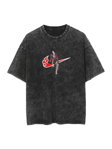 LIMITED SASUKE EMBROIDERED VINTAGE TEE | XXL