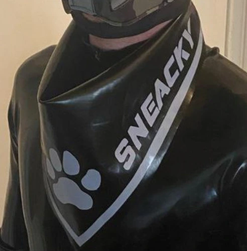 Custom rubber bandana