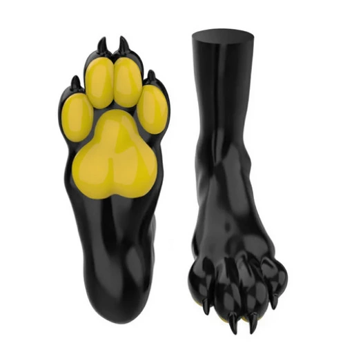 Silicone wearable footpaws