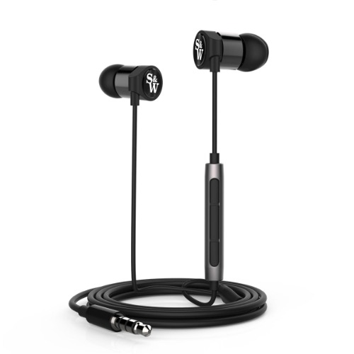 Strauss & Wagner EM205 Earbuds with 3.5mm Connection And Mic+Remote