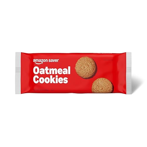Amazon Saver, Crispy Oatmeal Cookies, 12 ounce (Previously Happy Belly, Packaging May Vary) - 12 ounce (Pack of 1)