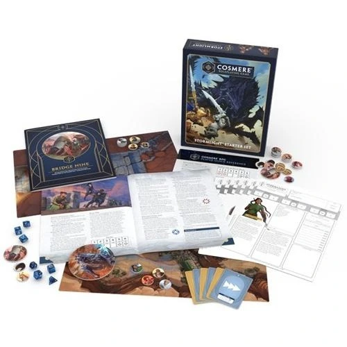 Cosmere RPG: Stormlight Starter Set - 29.90e - Roolipelit - Puolenkuun Pelit pelikauppa