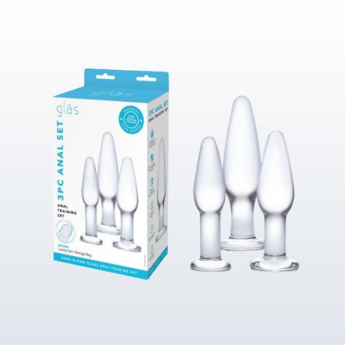 Gläs 3 Piece Anal Training Set