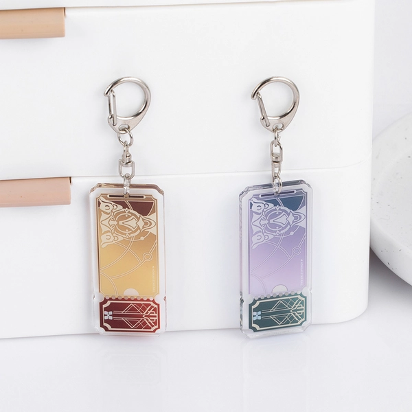 Honkai Star Rail Special Pass Acrylic Charm HSR Keychain 2PCS