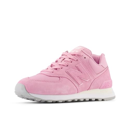 New Balance Women's 574 Sneaker - 7 - Pink Sugar/Pink Sugar/0