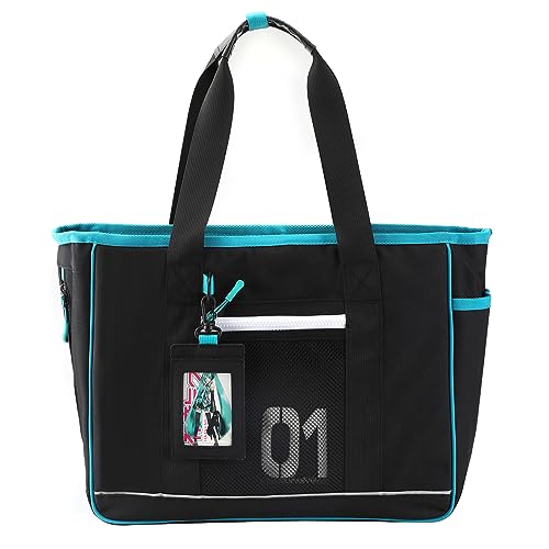 FIREFIRST x Hatsune Miku - Kagamine Rin/Len Shoulder Tote Bag - W38×H30×D15（cm） - Hatsune Miku - Green