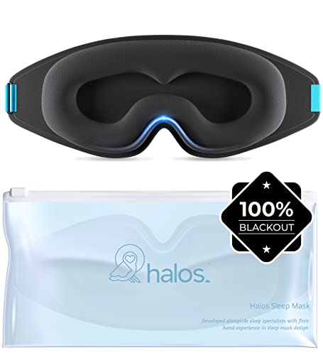 100% Blackout Sleep Masks for Women & Men 
