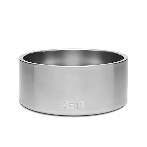 YETI Boomer 8, Stainless Steel, Non-Slip Dog Bowl, Holds 64 Ounces, Stainless