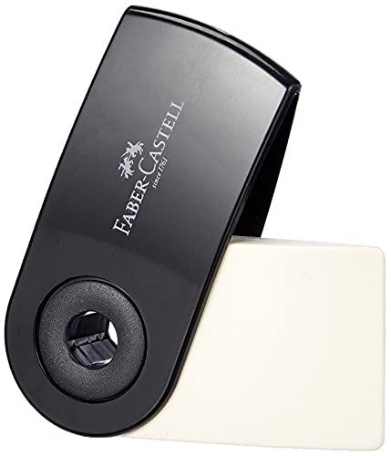 Faber-Castell 182410 Gomme Sleeve Mini, protection noir