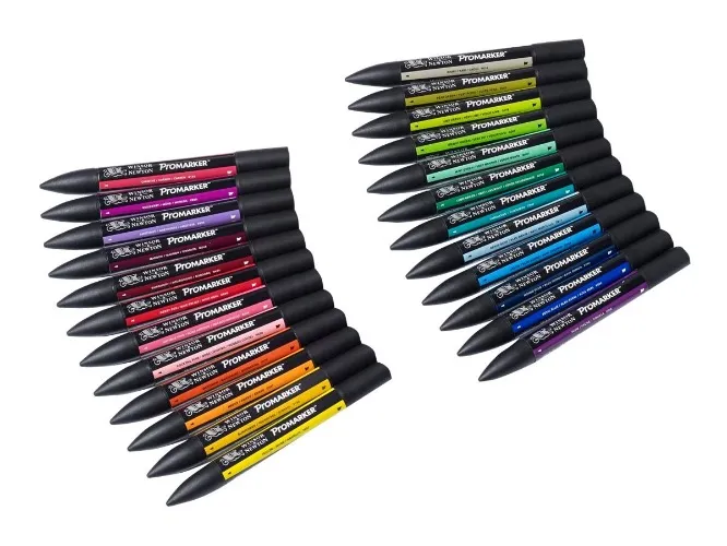 Trousse de 24 feutres Promarker - Winsor & Newton