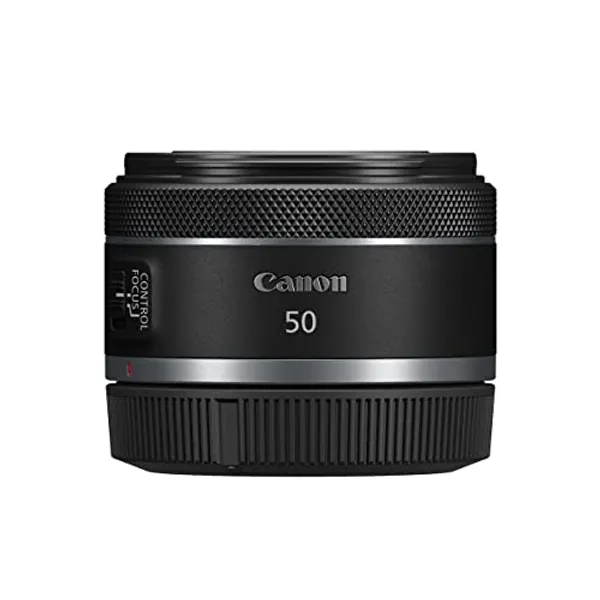 Canon RF 50mm F1.8 STM Objektiv | Kompakt und leicht, hohe Lichtstärke von 1:1,8, kompatibel mit allen Canon Kameras der EOS R Serie Schwarz