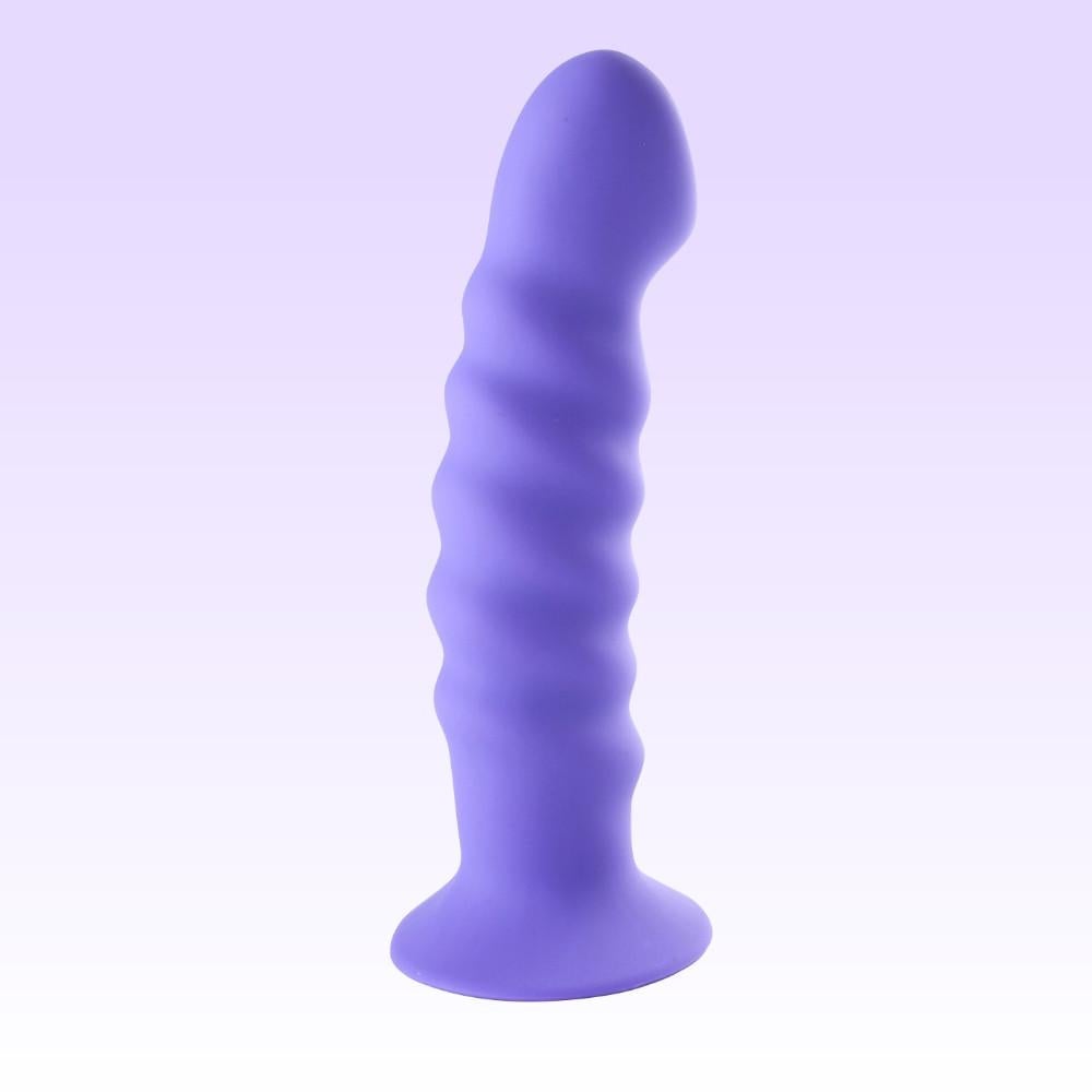 Maia 'Kendall' 8' Silicone Dildo - Neon Purple