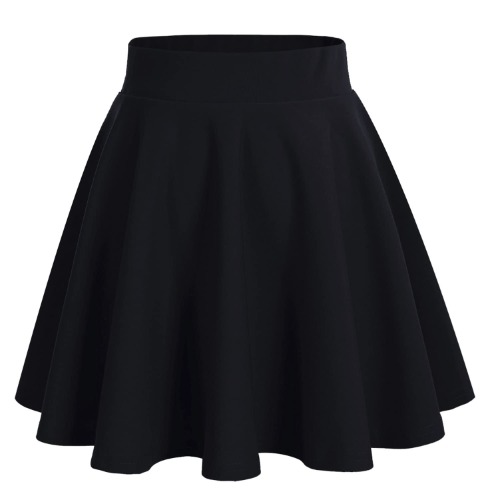 black skirt