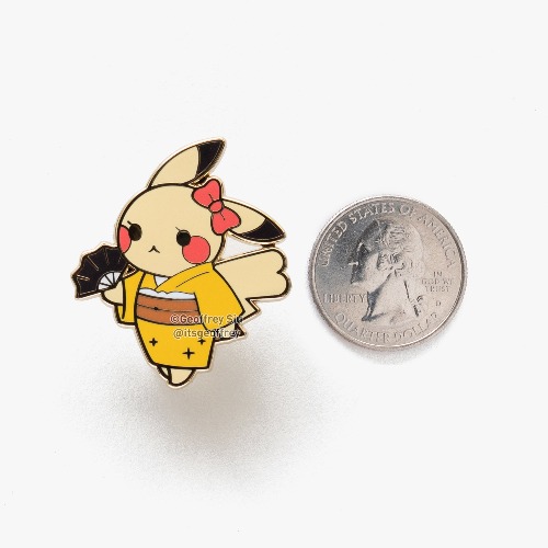 Pokema'am 1 Hard Enamel Pins | Mrs. Piquitechu