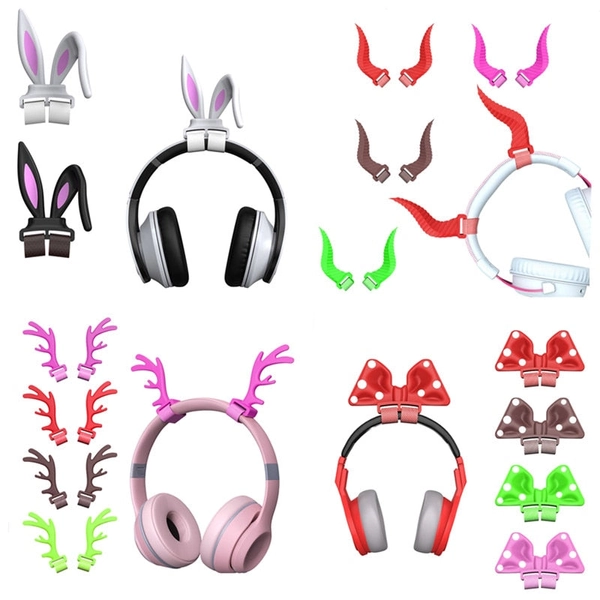 Cute Silicone Headphone Accessory