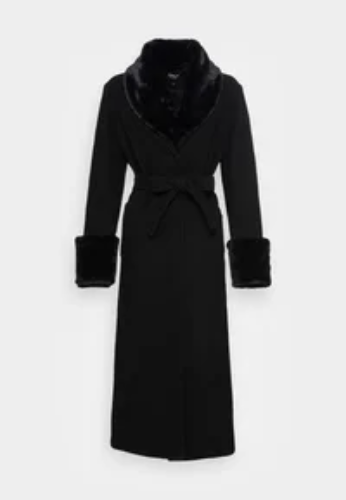 ONLMELINA LONG COAT - Classic coat - black