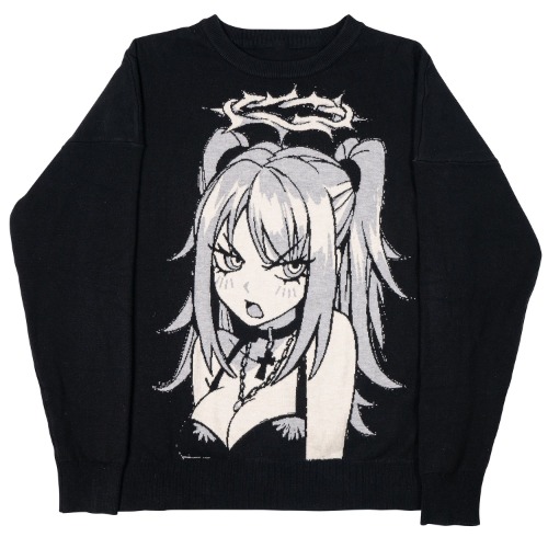 Ride Or Die Knitted Sweatshirt - xxxl