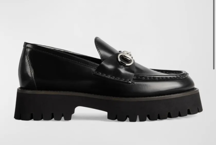 Sylke Leather Bit Loafers