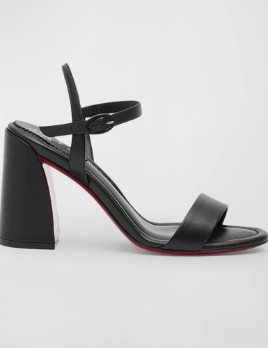 Miss Jane Red Sole Ankle-Strap Sandals