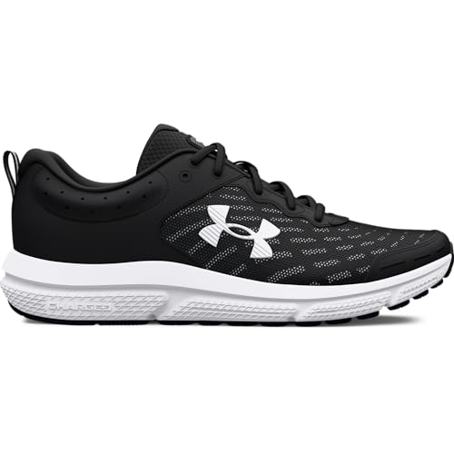 Under Armour Men's Charged Assert 10 - 13 X-Wide - (001) Black/Black/White