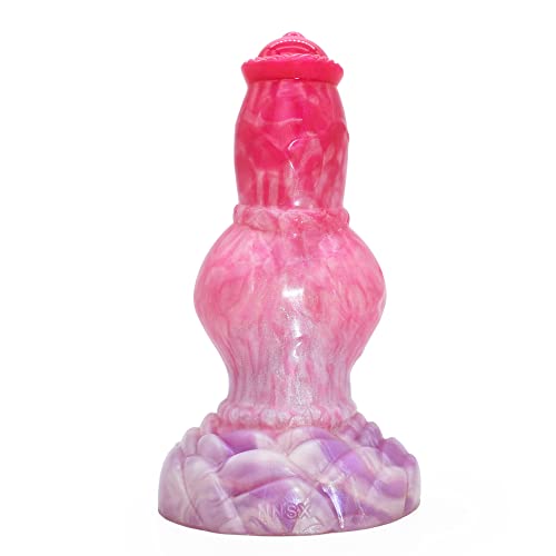 BeHorny Liquid Silicone Dildo Alien/Fido/Animal Dildo with Suction Cup