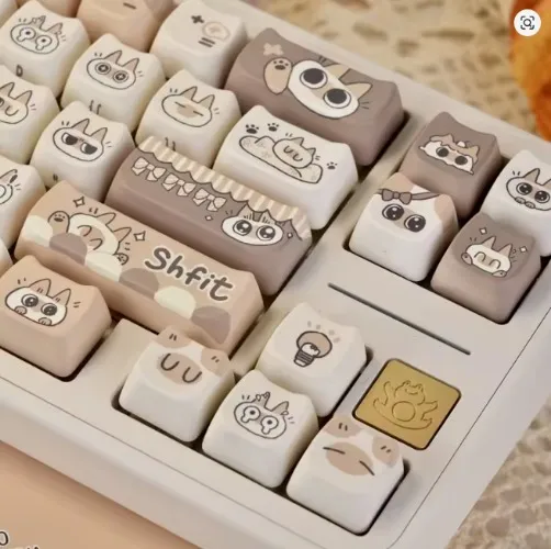 keycapsy w kotki