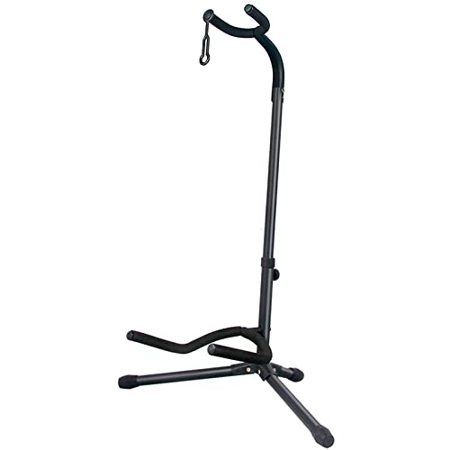 GLEAM Guitar Stand - Adjustable for Electric, Acoustic Guitars and Bass, Guitar Accessories - CG-4