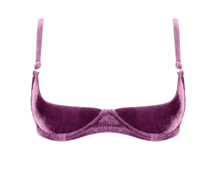 Velvet shelf bra open cup nipple out sexy bra open cup bra - Colors available, Cupless bra with support, quarter open cup bra