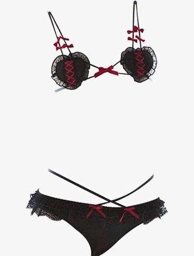 Black Lolita Lingerie