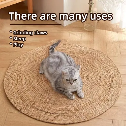 Round Sisal Scratch Pad