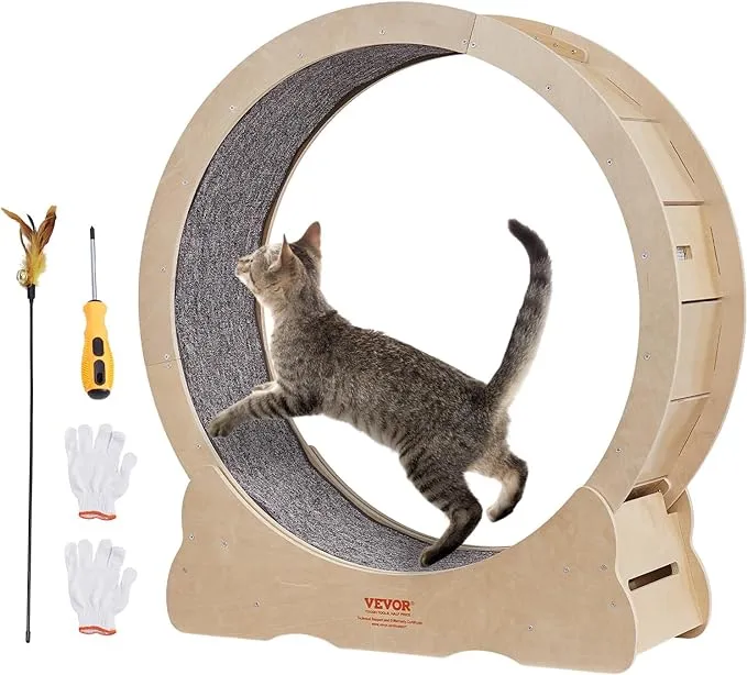 Wooden Cat Treadmill