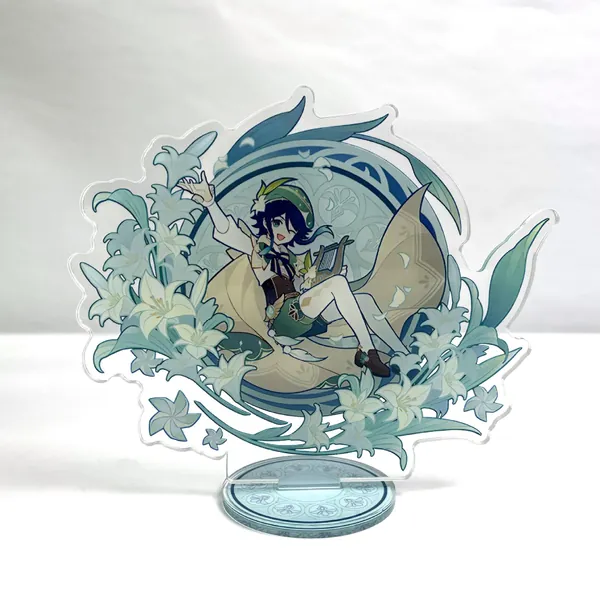 Venti Genshin Impact Standee Genshin Acrylic Stand Windblume Festival