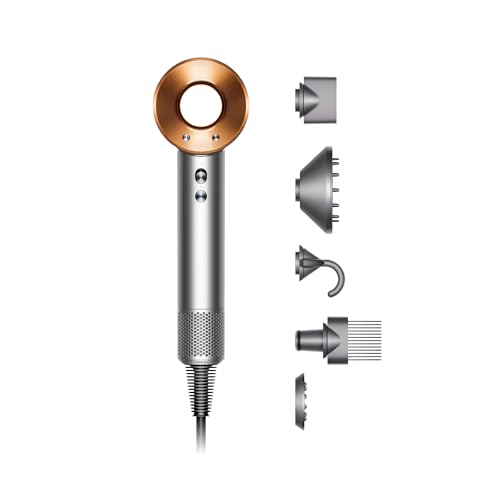 Dyson Supersonic™ Hair Dryer, Nickel/Copper - Nickel/ Copper - 6 Piece Set