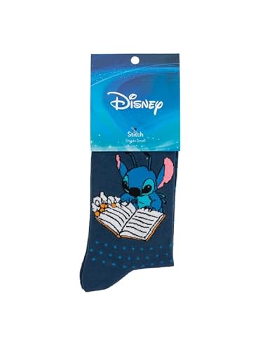 Out of Print Stitch Book Club Socks - Small - Blue