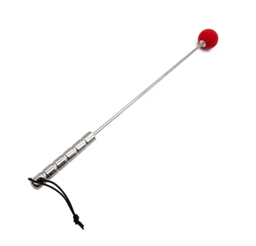 Red Silicone Ball Crop