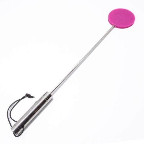 The Silicone Lolly Crop, Steel Handle | Pink