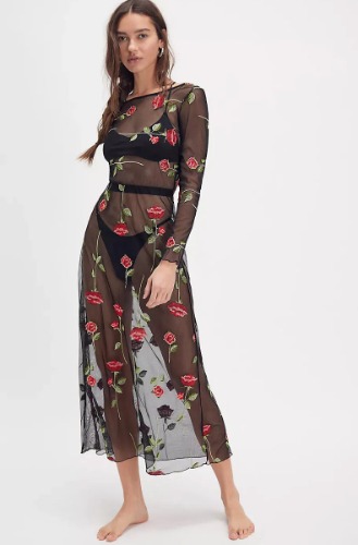 A Rose Is A Rose Clara Longsleeve Dress By Only Hearts Lingerie - XS-L | M