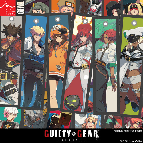 Guilty Gear -Strive - Fighter Flight Tag + Quick Release Keyring