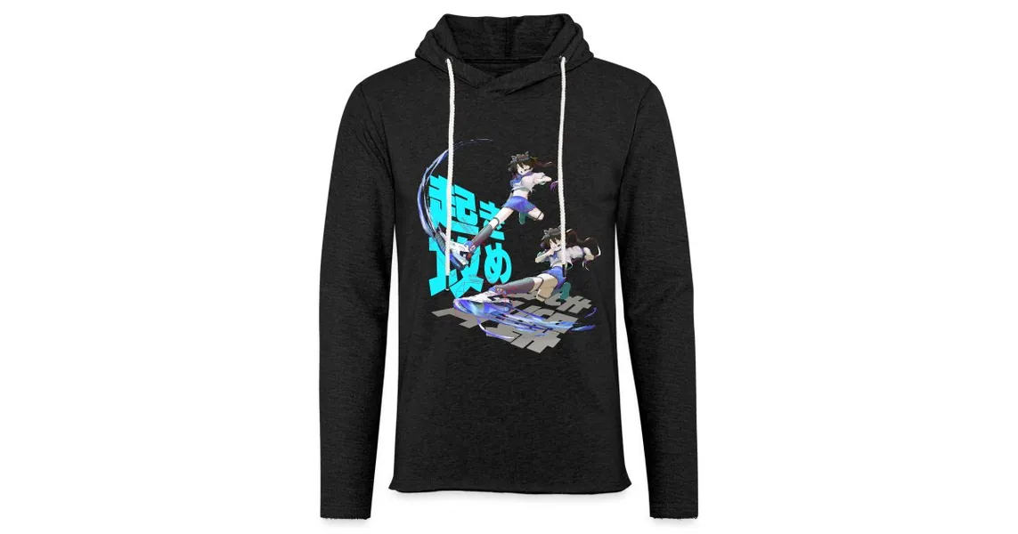 Unisex Lightweight Terry Hoodie | Vortex Gallery