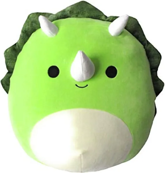 Squishmallows 30 cm Plush Animal - Tristan the Triceraptops