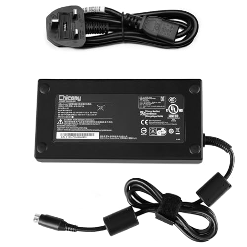 230W 11.8A Charger for MSI GT76 GT75 GT63 Titan MSI WT75 MSI Trident 3 Arctic MPG Trident 3 Tuxedo Books XC1701 XC1702 XC1703 XC1704 XUX506 XUX507 XUX508 A12-230P1A A230A004L Adapter